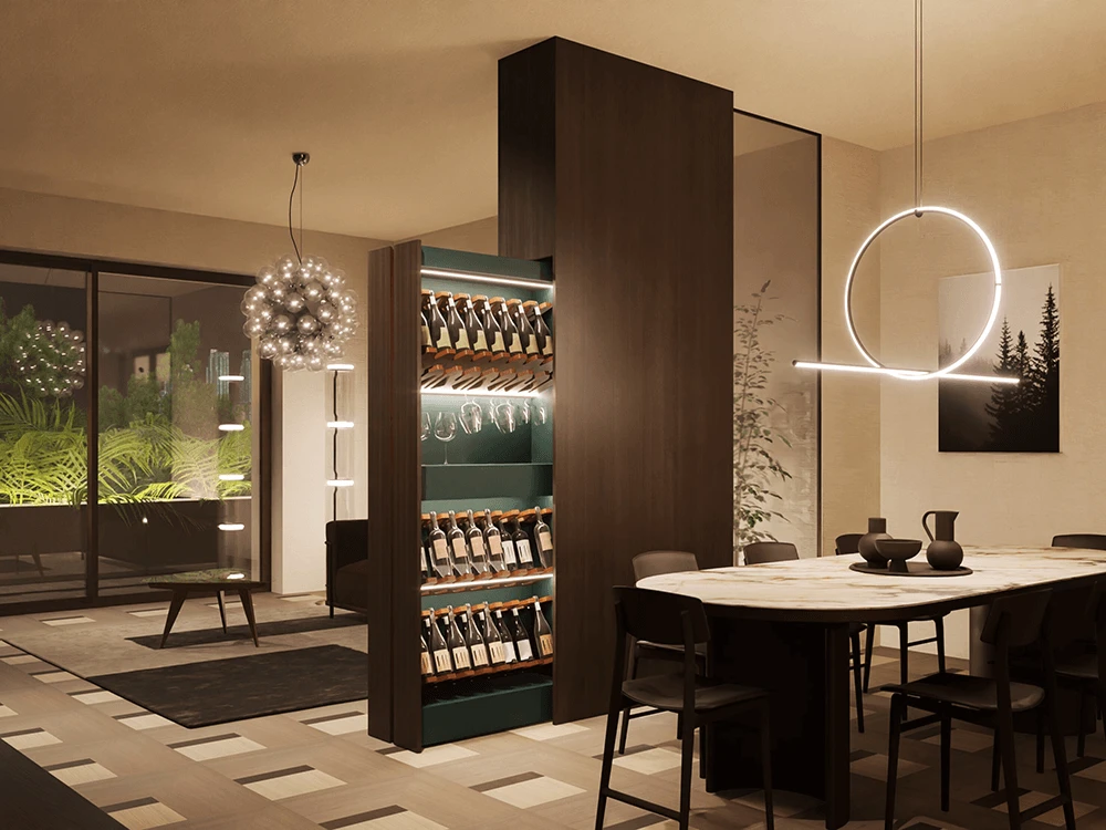 Bigfoot® Chianti: la cantina a scomparsa di design firmata Protekdesign®