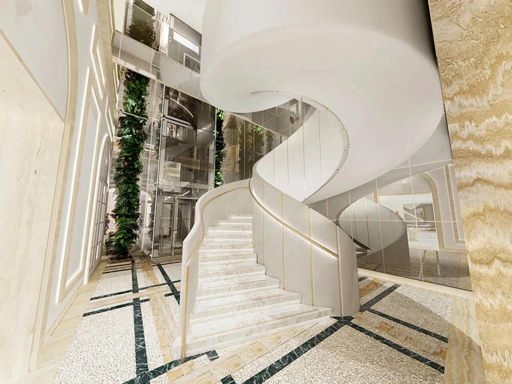Fantini Mosaici firma i pavimenti della nuova boutique Bvlgari a Milano