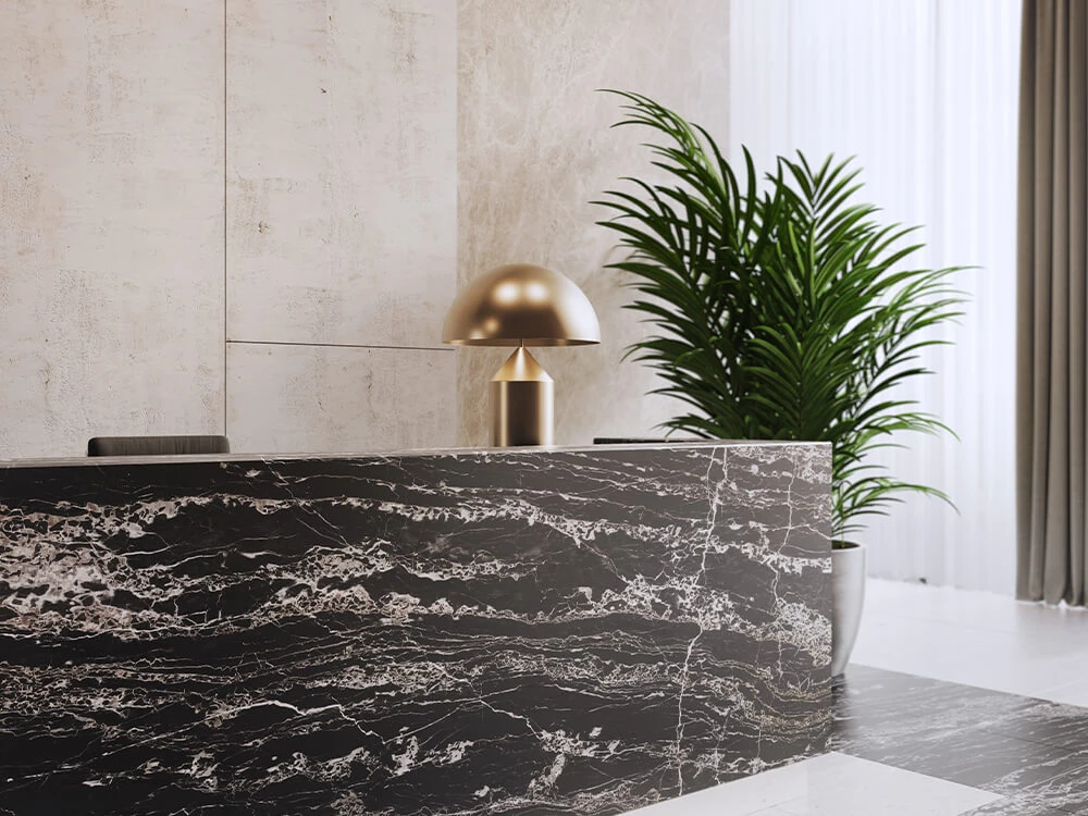 Marmo Nero Portoro Imperiale: lusso e design firmato Marmo Arredo