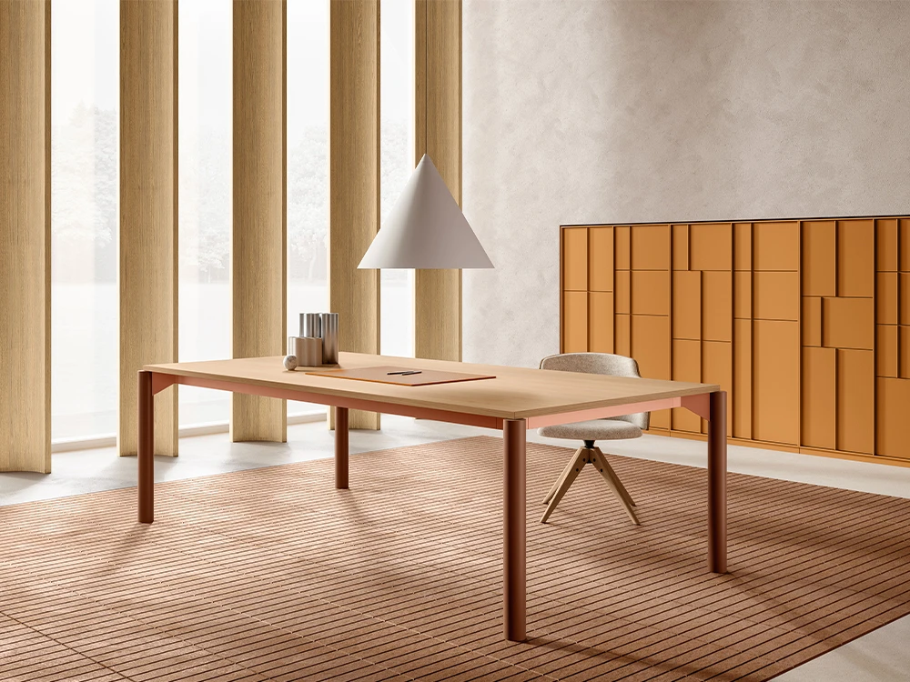 OBA design di Altherr Désile Park: 20 tavoli in un unico sistema modulare alla Milano Design Week 2025