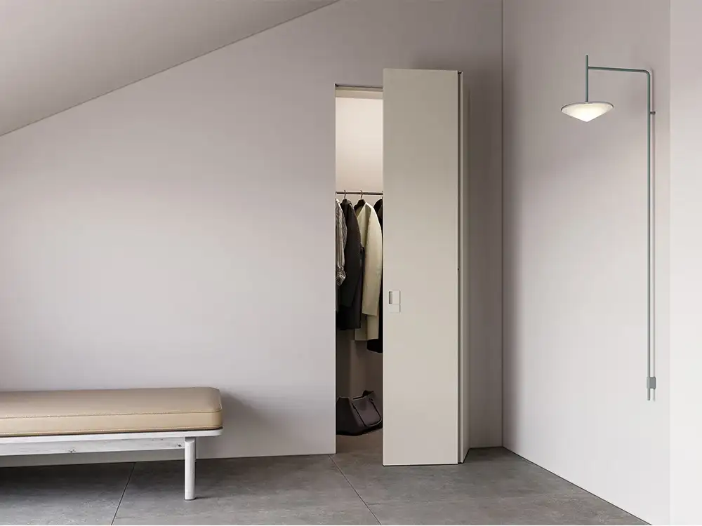 Sistema porta a libro salvaspazio FOLD 180 FerreroLegno.webp