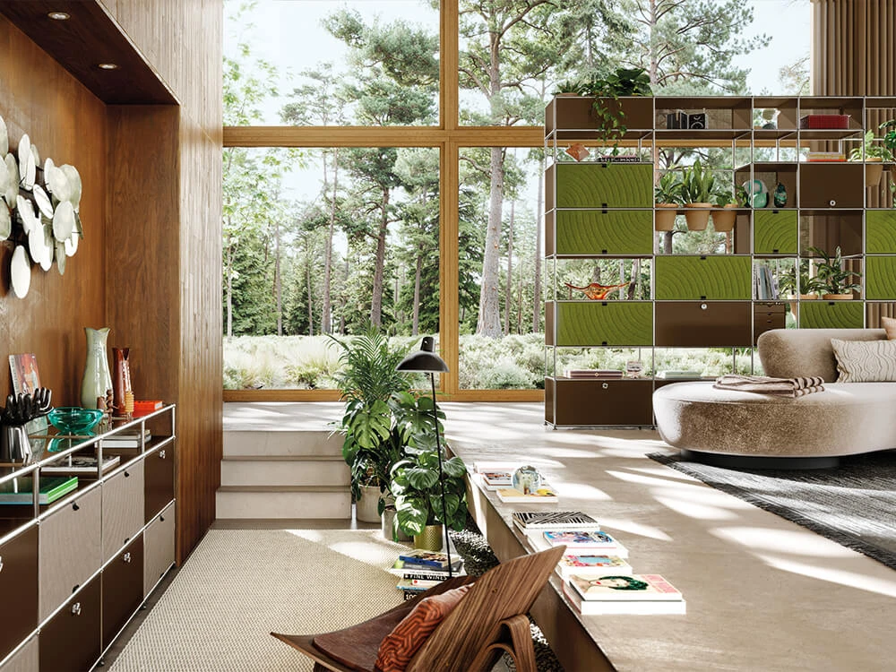 USM Haller Soft Panel: il nuovo pannello tessile che rinnova il sistema modulare USM